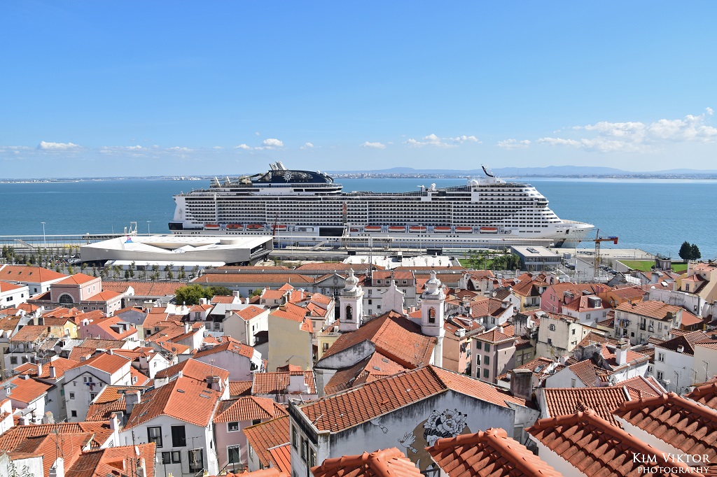 Färjor och kryssningsfartyg i Lissabon